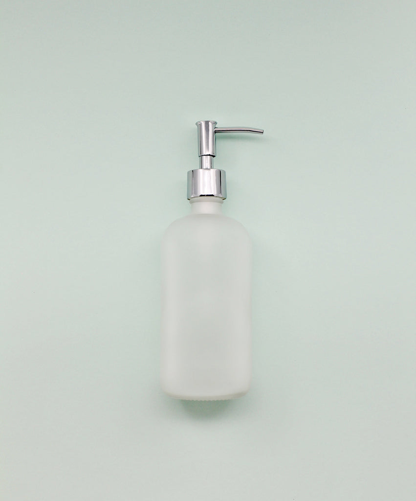 Frosted Chrome Dispenser