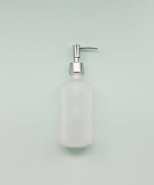 Frosted Chrome Dispenser