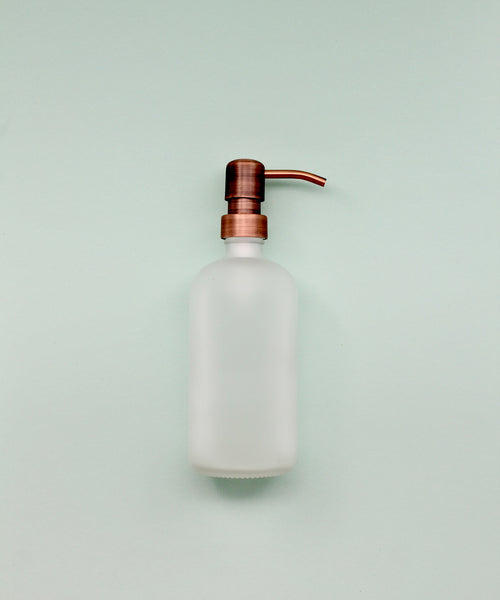 Frosted Copper Dispenser