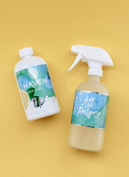 HAVEN All Purpose 3X Lemon Mint Refill Set