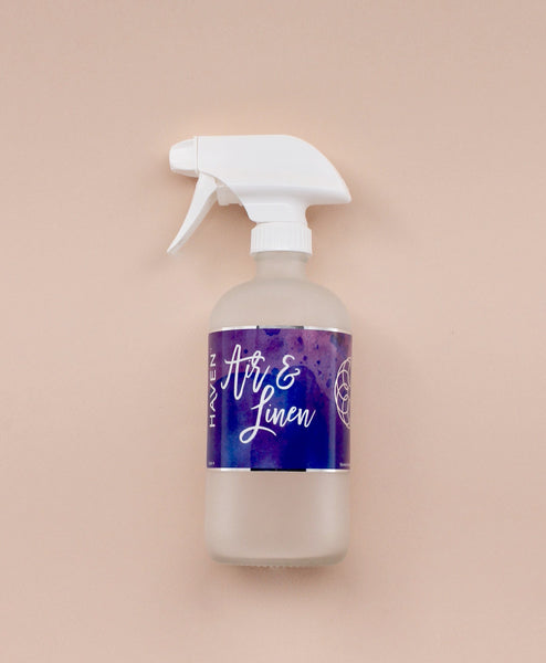 Air & Linen Frosted Spray Bottle